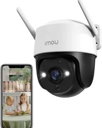 Imou Telecamera Wi-Fi Esterno 5MP, Telecamera WiFi
