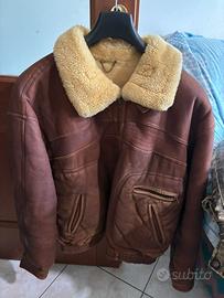 Montone Shearling uomo taglia 50