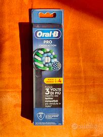 Oral-B Pro Cross Action Black 4 pezzi (testine)