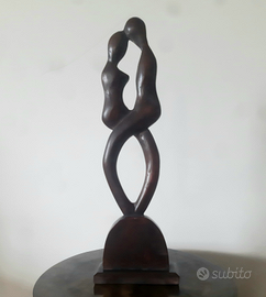 Scultura in Legno Sri Lanka - Statua Artigianale