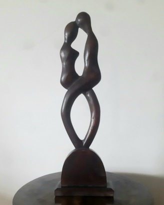 Scultura in Legno Sri Lanka - Statua Artigianale
