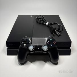 Console Ps4 Fat 500gb Nera Fw 8.5 Come Nuova