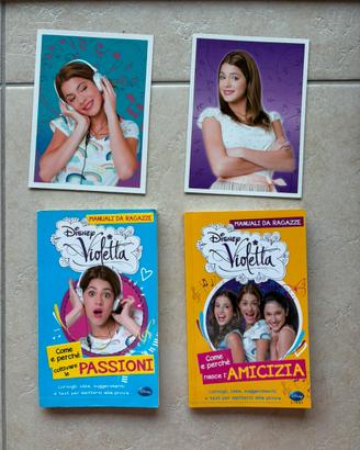 Libri Violetta "Manuali da Ragazze" + Card Omaggio