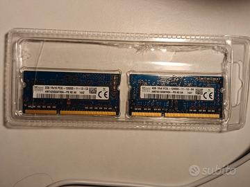 4+2 GB RAM NOTEBOOK DDR3L SODIMM