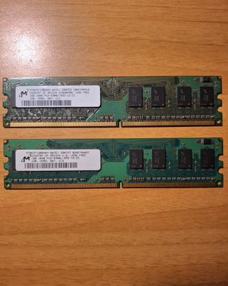 Micron MT8HTF12864AY-667E1 RAM  DDR2 da 2GB