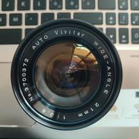 Vivitar 21 mm T4 lens system con attacco Nikon F