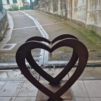 portalegna a forma di cuore