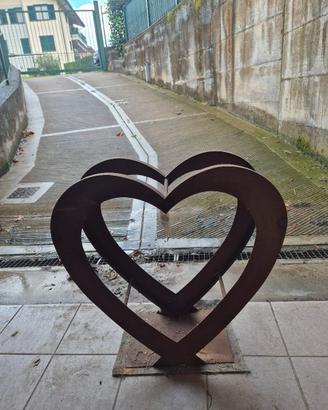 portalegna a forma di cuore