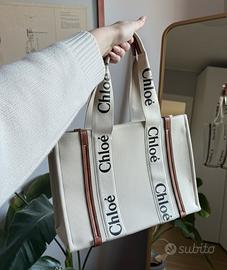Borsa Chloe Woody Medium