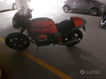 moto guzzi v11 rosso mandello 