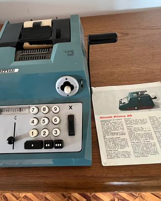 Calcolatrice Olivetti Prima 20