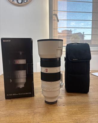 Sony 100-400mm 4.5/5.6 gm oss