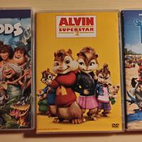 DVD I Croods, Alvin Superstar 2, Rio