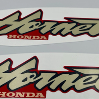 2 adesivi per serbatoio Honda Hornet