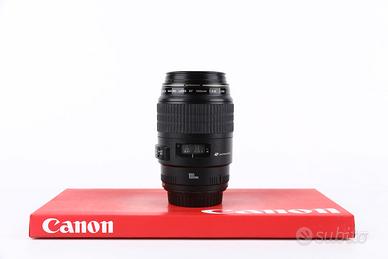 Canon 100mm f2.8 Macro USM USATO GARANTITO PER DUE