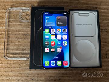 Iphone 12 pro 128gb gold bianco oro usato