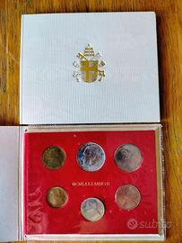 MONETE SERIE VATICANO GIOV.PAOLO II -ANNO II -1980