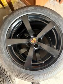 Cerchi Macan + set gomme invernali Continental