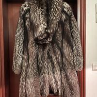 Pelliccia di volpe con testa tg46