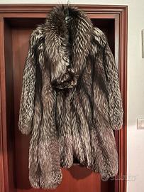 Pelliccia di volpe con testa tg46