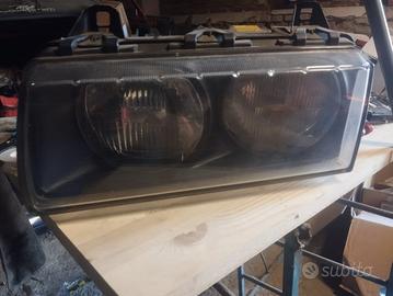 Kit fari Bosch non lenticolari, alettone LTW BMW E