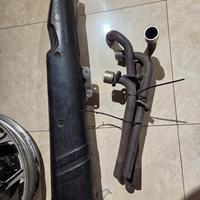 collettori + scarico originale Bmw K100 anno 1985