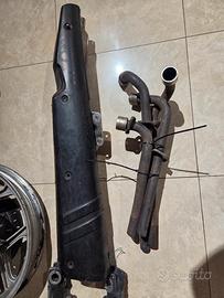 collettori + scarico originale Bmw K100 anno 1985