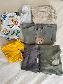 Lotto abbigliamento bimbo 6 mesi