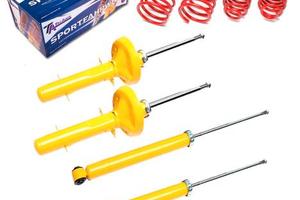4 Ammortizzatori Sportivi AUDI A3 8P VW GOLF IV 4