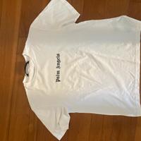 Maglia palm angels bianca taglia S