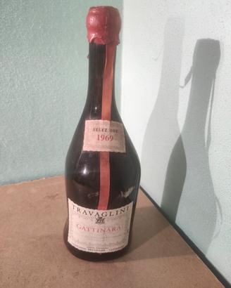 Vino 1969 Gattinara Giancarlo Travaglini botti.75