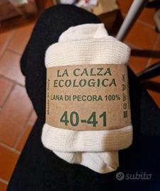Calze pura lana 100% pecora