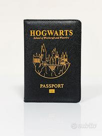 Porta Passaporto Carte Harry Potter Hogwarts