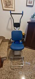montascale con poltroncina per disabili