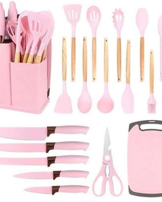 Set Utensili da Cucina 19 Pezzi