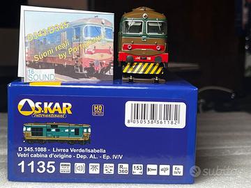 MODELLISMO FERROVIARIO H0 OSKAR 1135