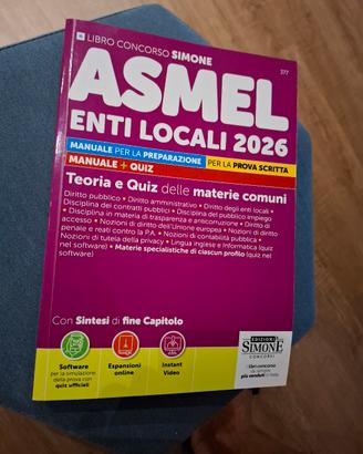 Concorso ASMEL 2026 Simone Editore