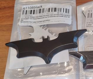Emblema Adesivo 3D Batman in METALLO - Nuovo