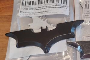 Emblema Adesivo 3D Batman in METALLO - Nuovo