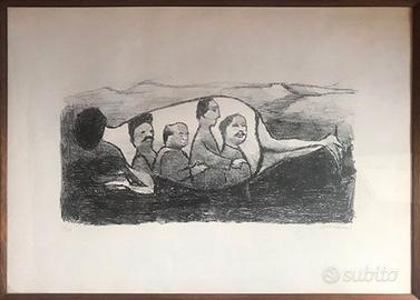 Mino Maccari  - litografia