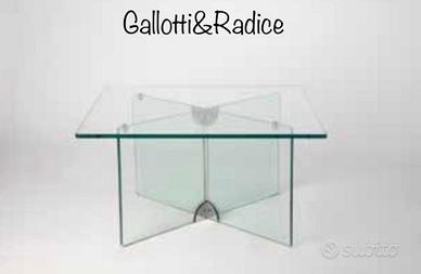 Tavolino in cristallo Gallotti&Radice