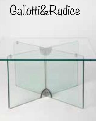 Tavolino in cristallo Gallotti&Radice