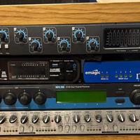 Compressore - reverbero - scheda audio