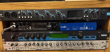 Compressore - reverbero - scheda audio