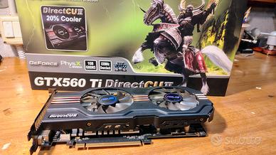 Nvidia Geforce 1GB GDR5 256BIT ASUS GTX 560 Ti Dir