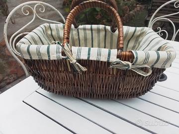 cestino in giunco