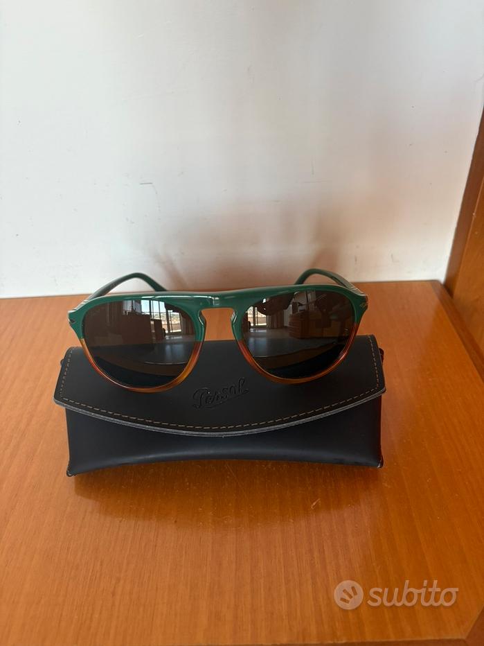 Persol 0PO1009S 513/58 – Occhiali Da Sole Polarizzati Uomo – Verde Scuro/Gunmetal – Made In Italy - Foto 5