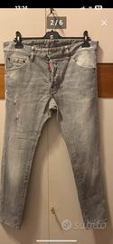 Jeans uomo desquered