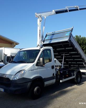 IVECO DAILY 60C15 RIBALTABILE GRU NUOVA GARANZI