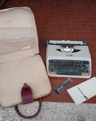 macchina da scrivere portatile anni 60